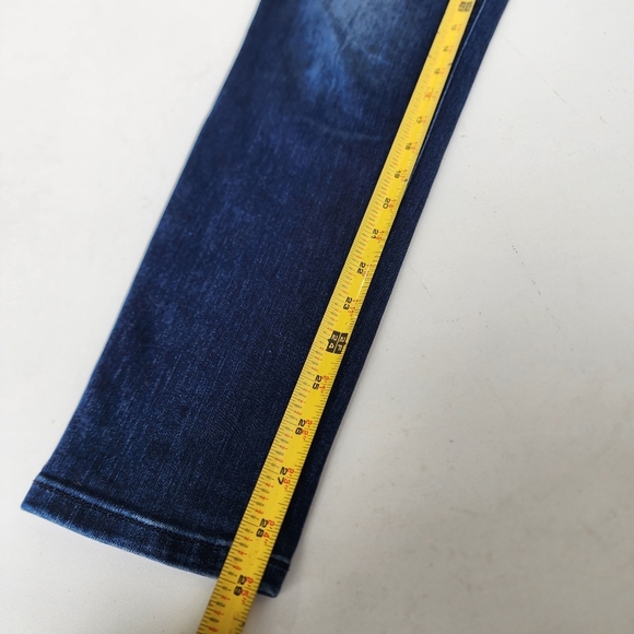 Isabel Maternity Jegging Jeans Women Blue Denim Stretch Panel Size 6 - Picture 3 of 8